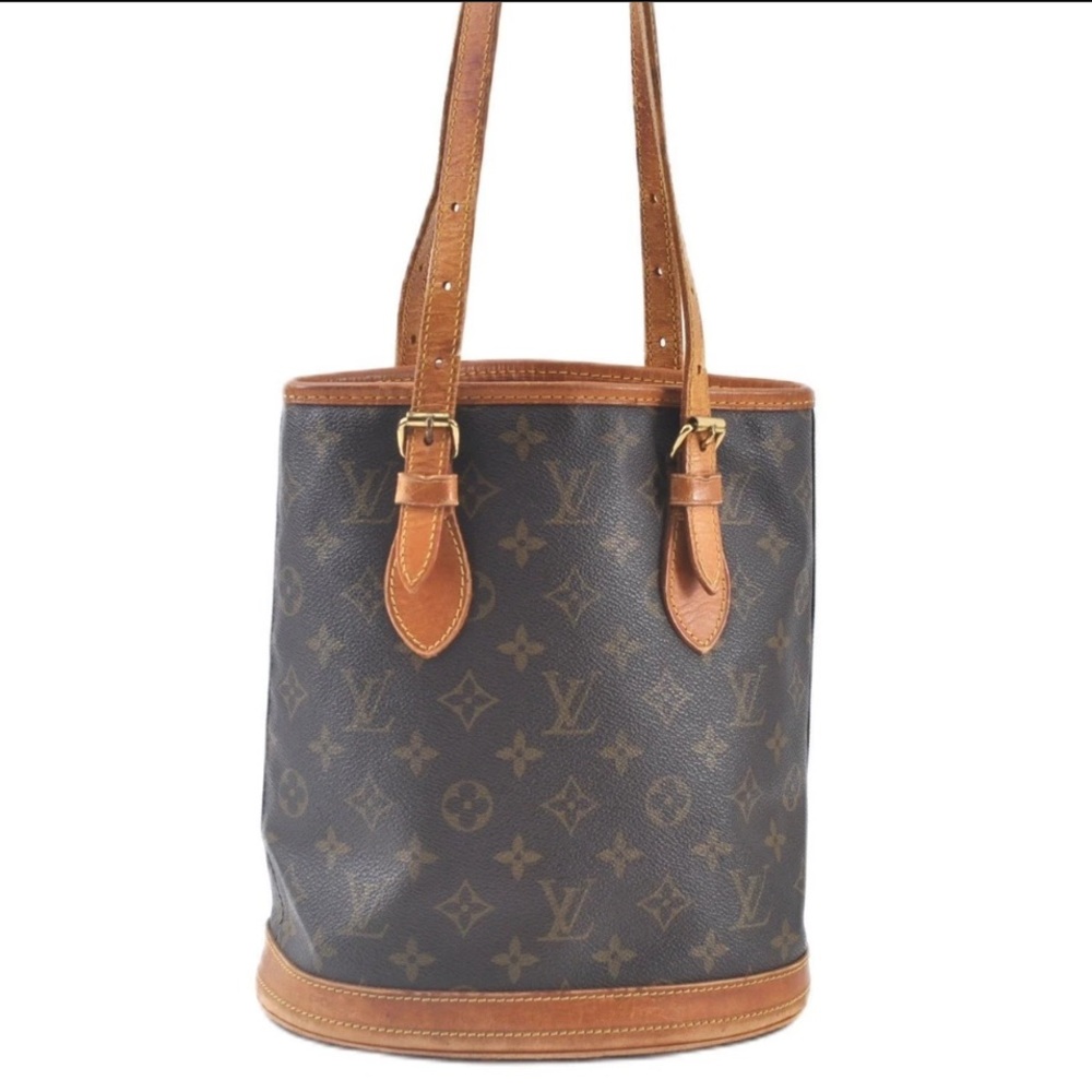 Louis Vuitton Monogram Duffel Bucket Bag - Brown and Tan